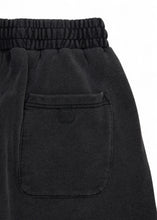 画像をギャラリービューアに読み込む, GOLF DIFFERENT Washed Sweat Shorts - Black
