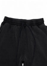 画像をギャラリービューアに読み込む, GOLF DIFFERENT Washed Sweat Shorts - Black
