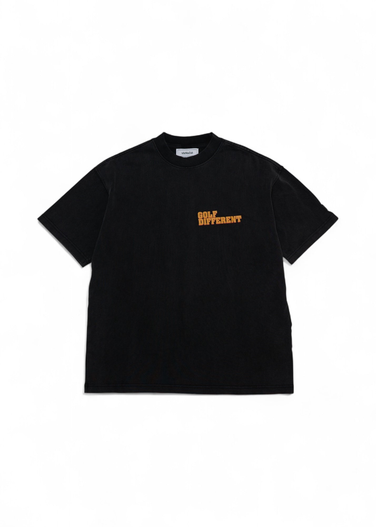 GOLF DIFFERENT Vintage-Style Tee - Black – Mid 90s Club
