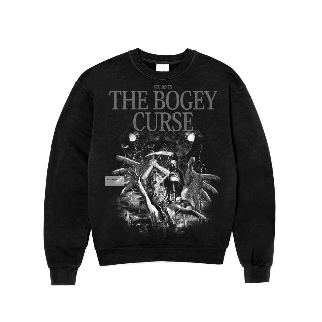 The Bogey Curse Crew Sweater - Black