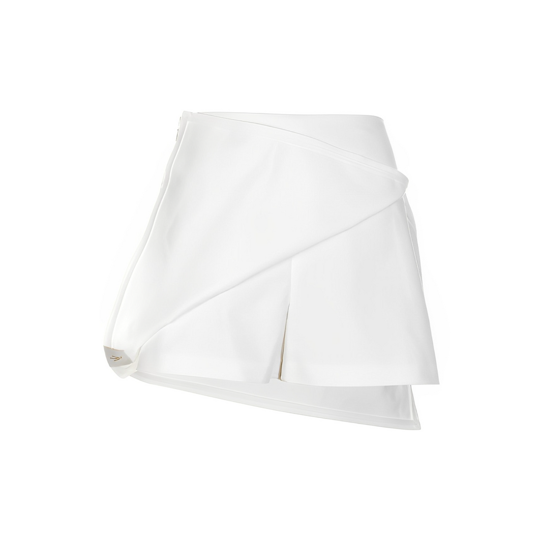 Hidden Pants Skirt - White