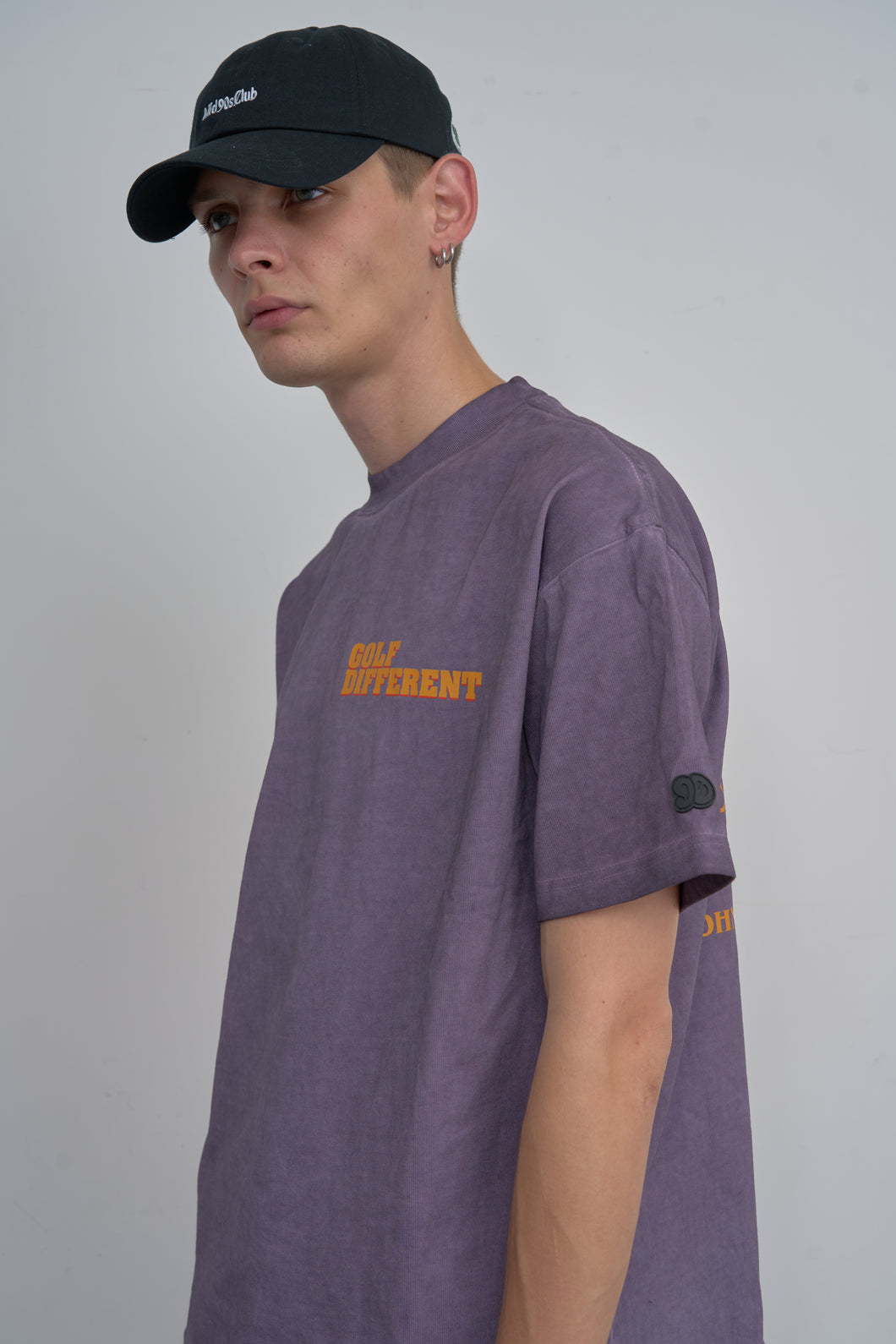 GOLF DIFFERENT Vintage-Style Tee - Purple