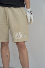 画像をギャラリービューアに読み込む, GOLF DIFFERENT Washed Sweat Shorts - Beige
