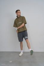 画像をギャラリービューアに読み込む, GOLF DIFFERENT Washed Sweat Shorts - Black
