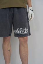 画像をギャラリービューアに読み込む, GOLF DIFFERENT Washed Sweat Shorts - Black
