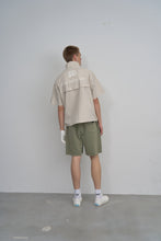画像をギャラリービューアに読み込む, Half-Zip Tech Utility Shirt - Natural
