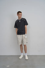 画像をギャラリービューアに読み込む, Nylon Utility Simple Logo Shorts - Beige
