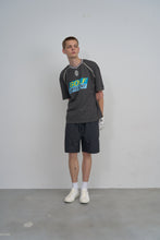 画像をギャラリービューアに読み込む, Nylon Utility Simple Logo Shorts - Black

