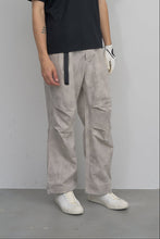 画像をギャラリービューアに読み込む, Adjustable Belt Tech Pants - Light Gray
