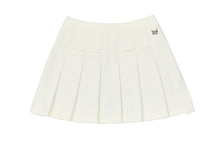 画像をギャラリービューアに読み込む, Pocket Point Pleated Skirt - White
