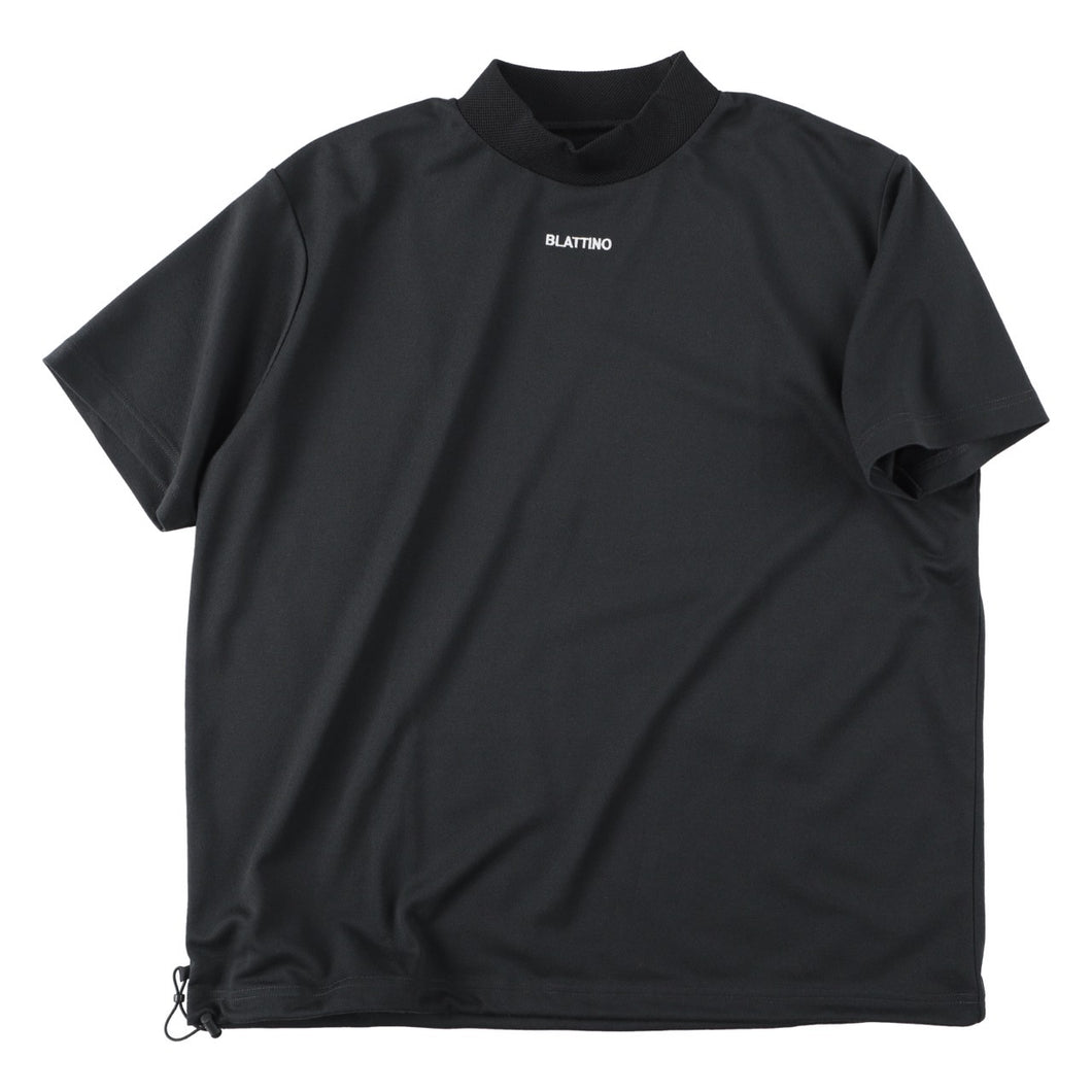 Mock Neck Shirt - Black