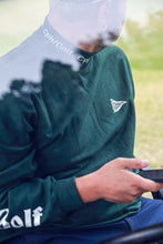 画像をギャラリービューアに読み込む, BRIGHT SIDE CREW NECK SWEAT - Green
